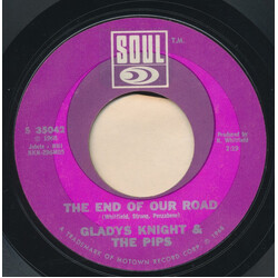 Gladys Knight And The Pips The End Of Our Road USED VINYL 7INCH 45 RPM SINGLE STYRENE