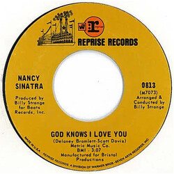 Nancy Sinatra God Knows I Love You USED VINYL 7INCH 45 RPM SINGLE STYRENE