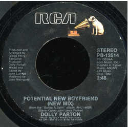 Dolly Parton Potential New Boyfriend (New Mix) USED VINYL 7INCH 45 RPM SINGLE STYRENE