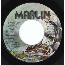 Gregg Diamond Doing That (Fancy Dancer) / Holding Back USED VINYL 7INCH 45 RPM SINGLE STYRENE