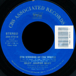 Isley Jasper Isley 8th Wonder Of The World / Broadway's Closer To Sunset Blvd. USED VINYL 7INCH 45 RPM SINGLE STYRENE