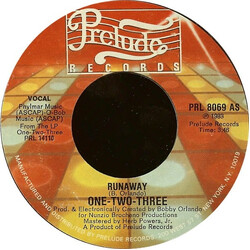 One-Two-Three Runaway USED VINYL 7INCH 45 RPM SINGLE STYRENE
