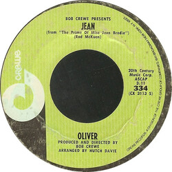 Oliver (6) Jean / The Arrangement USED VINYL 7INCH 45 RPM SINGLE STYRENE