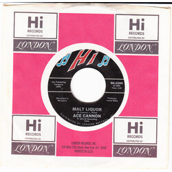 Ace Cannon Malt Liquor / Walk On By USED VINYL 7INCH 45 RPM SINGLE STYRENE