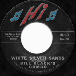Bill Black's Combo White Silver Sands / The Wheel USED VINYL 7INCH 45 RPM SINGLE STYRENE