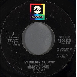 Bobby Vinton My Melody Of Love / I'll Be Loving You USED VINYL 7INCH 45 RPM SINGLE STYRENE STEREO
