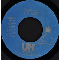 First Class (3) Beach Baby USED VINYL 7INCH 45 RPM SINGLE STYRENE