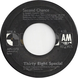 38 Special (2) Second Chance USED VINYL 7INCH 45 RPM SINGLE STYRENE