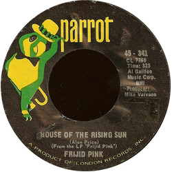 Frijid Pink House Of The Rising Sun USED VINYL 7INCH 45 RPM SINGLE STYRENE