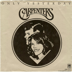 Carpenters Only Yesterday / Happy USED VINYL 7INCH 45 RPM SINGLE STYRENE STEREO