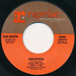 Dean Martin Houston USED VINYL 7INCH 45 RPM SINGLE STYRENE