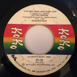 Luther Ingram Let's Steal Away To The Hideaway USED VINYL 7INCH 45 RPM SINGLE STYRENE