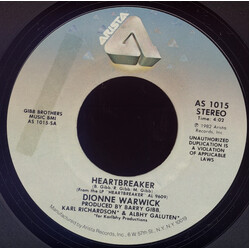 Dionne Warwick Heartbreaker USED VINYL 7INCH 45 RPM SINGLE STYRENE STEREO