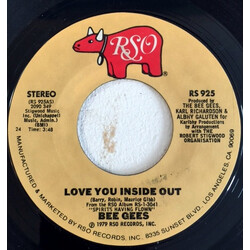 Bee Gees Love You Inside Out USED VINYL 7INCH 45 RPM SINGLE STYRENE