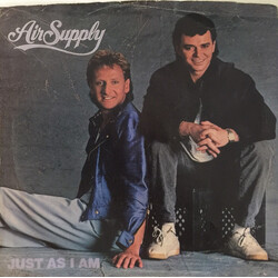 Air Supply Just As I Am USED VINYL 7INCH 45 RPM SINGLE STYRENE STEREO