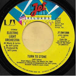 Electric Light Orchestra Turn To Stone USED VINYL 7INCH 45 RPM SINGLE STYRENE STEREO