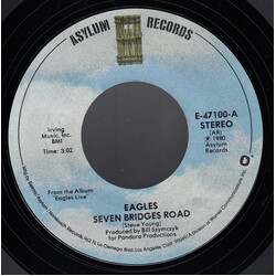 Eagles Seven Bridges Road USED VINYL 7INCH 45 RPM SINGLE STYRENE