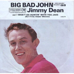 Jimmy Dean Big Bad John USED VINYL 7INCH 45 RPM SINGLE STYRENE