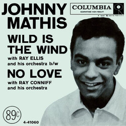 Johnny Mathis Wild Is The Wind USED VINYL 7INCH 45 RPM SINGLE STYRENE