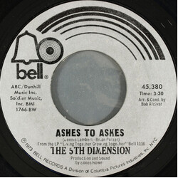 The Fifth Dimension Ashes To Ashes USED VINYL 7INCH 45 RPM SINGLE STYRENE