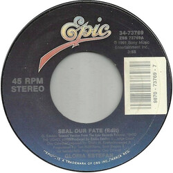 Gloria Estefan Seal Our Fate VINYL 7" USED