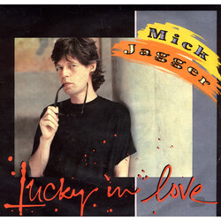 Mick Jagger Lucky In Love USED VINYL 7INCH 45 RPM SINGLE STYRENE