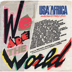 USA For Africa We Are The World USED VINYL 7INCH 45 RPM SINGLE STYRENE