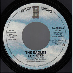 Eagles Lyin' Eyes USED VINYL 7INCH 45 RPM SINGLE STYRENE