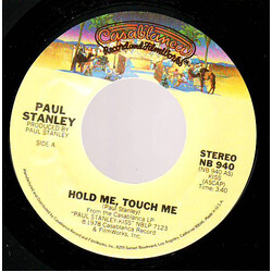 Paul Stanley Hold Me, Touch Me / Goodbye USED VINYL 7INCH 45 RPM SINGLE STYRENE STEREO