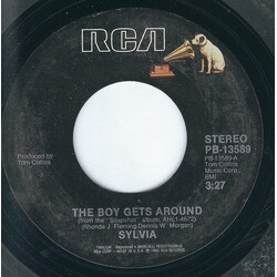 Sylvia (7) The Boy Gets Around USED VINYL 7INCH 45 RPM SINGLE STYRENE STEREO