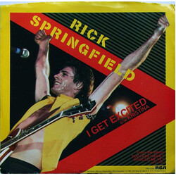 Rick Springfield I Get Excited USED VINYL 7INCH 45 RPM SINGLE STYRENE
