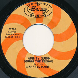Manfred Mann Mighty Quinn (Quinn The Eskimo) USED VINYL 7INCH 45 RPM SINGLE STYRENE