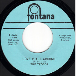 The Troggs Love Is All Around / When Will The Rain Come VINYL 7" USED