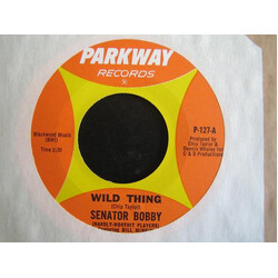 Senator Bobby / Senator Everett McKinley Wild Thing USED VINYL 7INCH SINGLE STYRENE