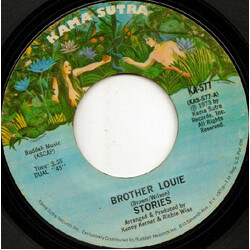 Stories Brother Louie / What Comes After USED VINYL 7INCH 45 RPM SINGLE STYRENE