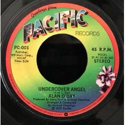 Alan O'Day Undercover Angel USED VINYL 7INCH 45 RPM SINGLE STYRENE