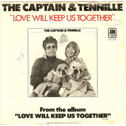 Captain And Tennille Love Will Keep Us Together USED VINYL 7INCH 45 RPM SINGLE STYRENE STEREO