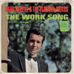 Herb Alpert & The Tijuana Brass The Work Song USED VINYL 7INCH 45 RPM SINGLE STYRENE