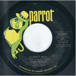 Tom Jones Puppet Man / Every Mile USED VINYL 7INCH 45 RPM SINGLE STYRENE