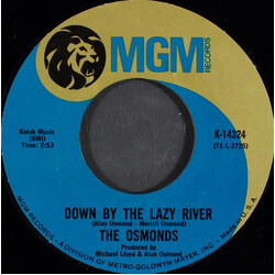 The Osmonds Down By The Lazy River USED VINYL 7INCH 45 RPM SINGLE STYRENE