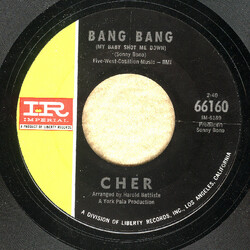 Cher Bang Bang (My Baby Shot Me Down) / Our Day Will Come USED VINYL 7INCH 45 RPM SINGLE STYRENE
