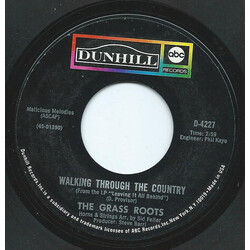 The Grass Roots Walking Through The Country / Truck Drivin' Man USED VINYL 7INCH 45 RPM SINGLE STYRENE
