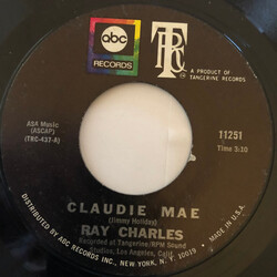 Ray Charles Claudie Mae / Someone To Watch Over Me USED VINYL 7INCH 45 RPM SINGLE STYRENE
