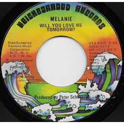 Melanie (2) Will You Love Me Tomorrow USED VINYL 7INCH 45 RPM SINGLE STYRENE