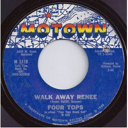 Four Tops Walk Away Renee / Your Love Is Wonderful USED VINYL 7INCH 45 RPM SINGLE STYRENE