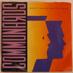The Communards / Sarah Jane Morris Don't Leave Me This Way USED VINYL 7INCH 45 RPM SINGLE STYRENE