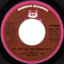 Gladys Knight And The Pips Best Thing That Ever Happened To Me / Once In A Lifetime Thing USED VINYL 7INCH 45 RPM SINGLE STYRENE