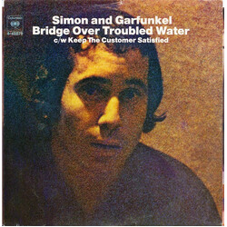 Simon & Garfunkel Bridge Over Troubled Water USED VINYL 7INCH 45 RPM SINGLE STYRENE