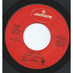 Johnny Rodriguez (4) Dance With Me (Just One More Time) USED VINYL 7INCH 45 RPM SINGLE STYRENE
