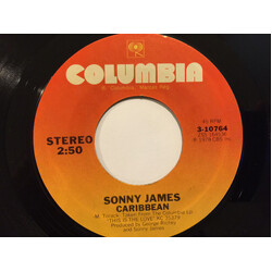 Sonny James Caribbean / Each Time I Look At You USED VINYL 7INCH 45 RPM SINGLE STYRENE